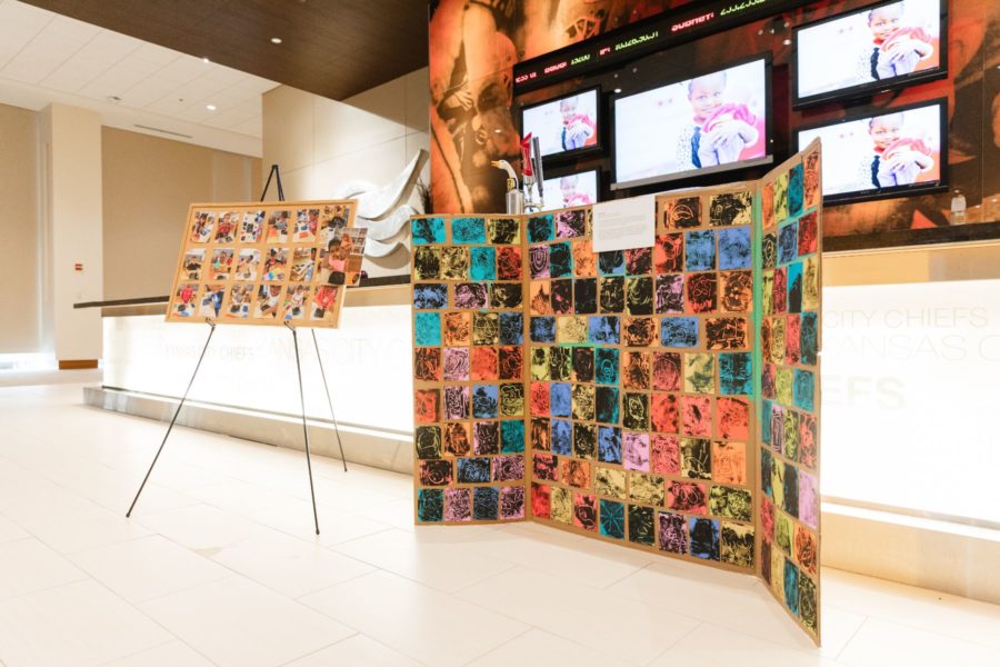 PRINTMAKING DURING BLACK HISTORY MONTH | Ink on Cardstock | Students learned about Black artist, Emory Douglas by creating their own relief prints, inspired by his work during the Civil Rights Movement.